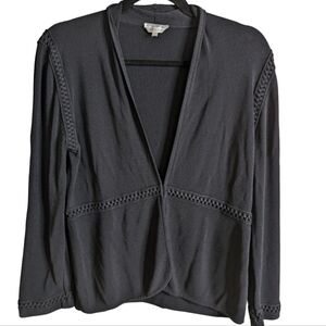 Max Mara black cardigan sz L